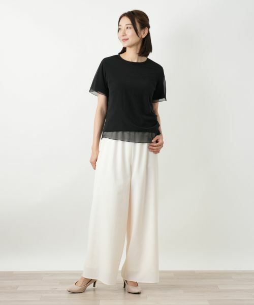 Leilian / レリアン その他パンツ | ワイドパンツ | 詳細4