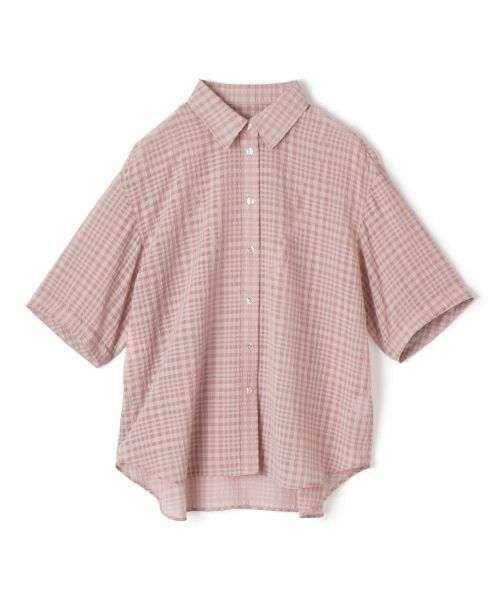 Leilian / レリアン シャツ・ブラウス | シアーチェックブラウス【Leilian WHITE LABEL】 | 詳細18