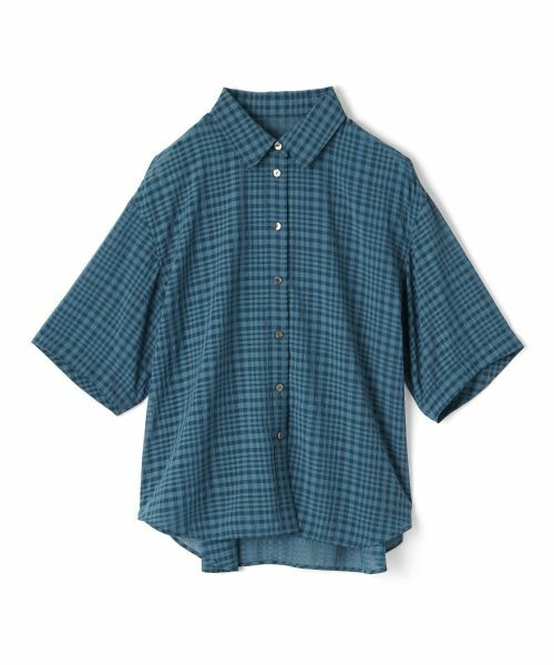 Leilian / レリアン シャツ・ブラウス | シアーチェックブラウス【Leilian WHITE LABEL】 | 詳細22