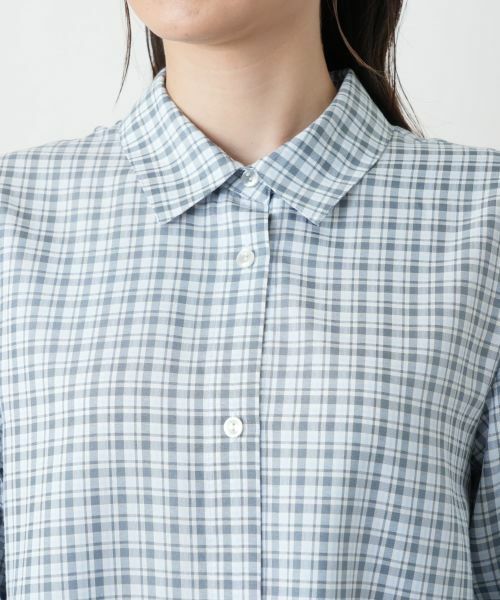 Leilian / レリアン シャツ・ブラウス | チェックブラウス【Leilian WHITE LABEL】 | 詳細10