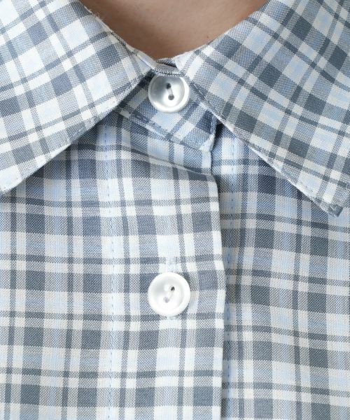 Leilian / レリアン シャツ・ブラウス | チェックブラウス【Leilian WHITE LABEL】 | 詳細14