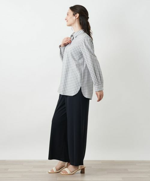 Leilian / レリアン シャツ・ブラウス | チェックブラウス【Leilian WHITE LABEL】 | 詳細2