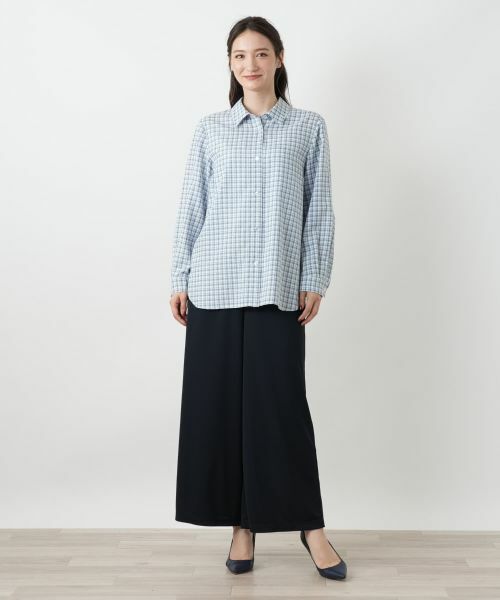 Leilian / レリアン シャツ・ブラウス | チェックブラウス【Leilian WHITE LABEL】 | 詳細4