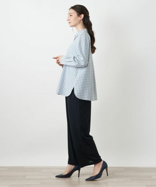 Leilian / レリアン シャツ・ブラウス | チェックブラウス【Leilian WHITE LABEL】 | 詳細5