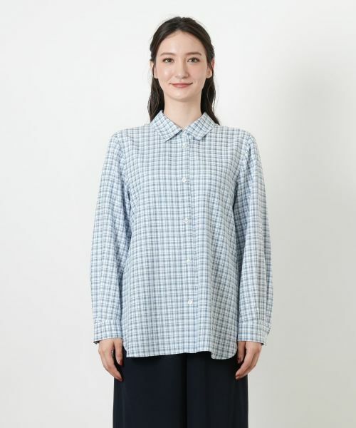 Leilian / レリアン シャツ・ブラウス | チェックブラウス【Leilian WHITE LABEL】 | 詳細7