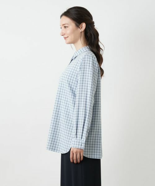 Leilian / レリアン シャツ・ブラウス | チェックブラウス【Leilian WHITE LABEL】 | 詳細8