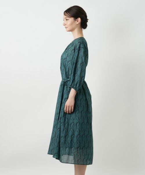 Leilian / レリアン ドレス | プリントフレアワンピース | 詳細10