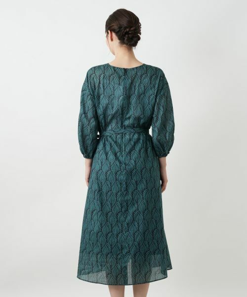 Leilian / レリアン ドレス | プリントフレアワンピース | 詳細11