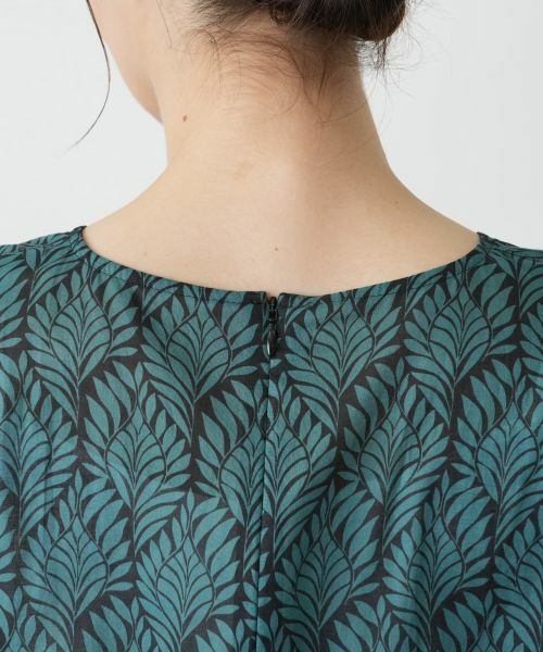 Leilian / レリアン ドレス | プリントフレアワンピース | 詳細13