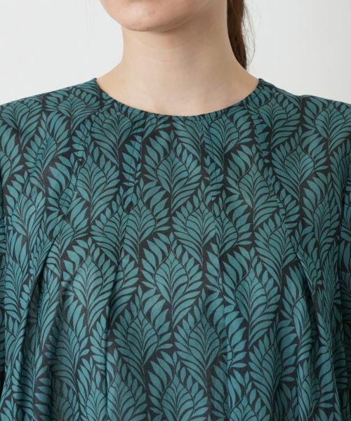 Leilian / レリアン シャツ・ブラウス | プリントフレアブラウス | 詳細10