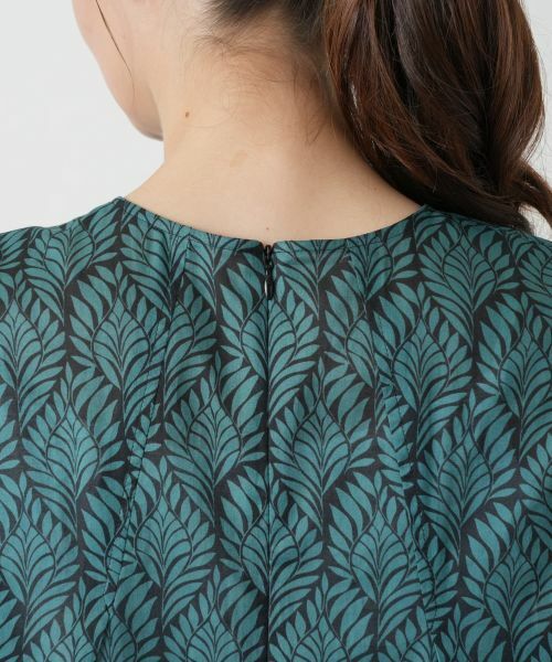 Leilian / レリアン シャツ・ブラウス | プリントフレアブラウス | 詳細11