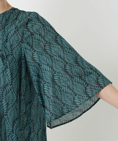 Leilian / レリアン シャツ・ブラウス | プリントフレアブラウス | 詳細12