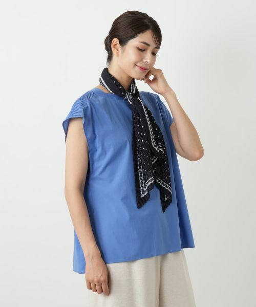 Leilian / レリアン バンダナ・スカーフ | プリーツスカーフ | 詳細4