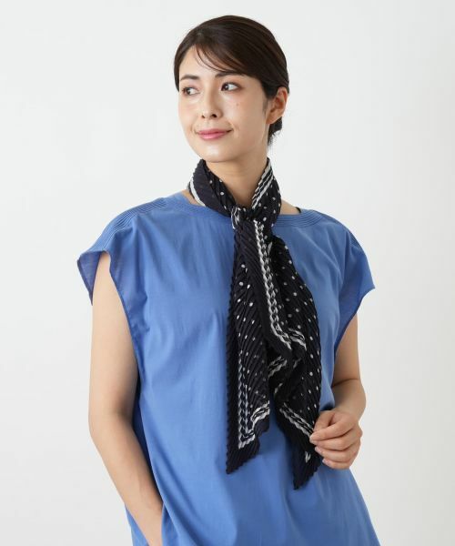 Leilian / レリアン バンダナ・スカーフ | プリーツスカーフ | 詳細5