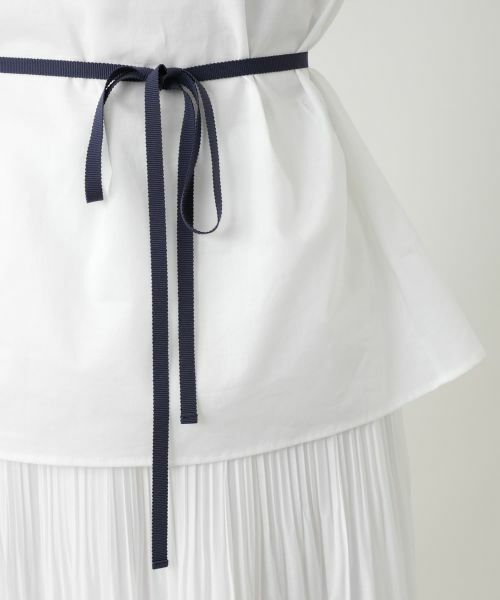 Leilian / レリアン シャツ・ブラウス | 刺繍フレンチスリーブブラウス | 詳細15