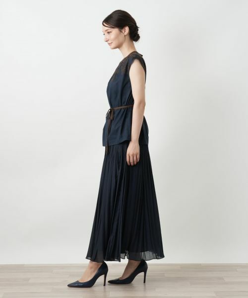 Leilian / レリアン シャツ・ブラウス | 刺繍フレンチスリーブブラウス | 詳細2