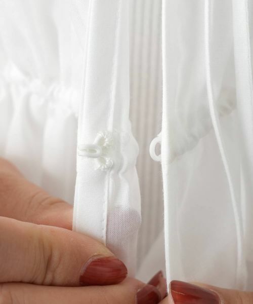 Leilian / レリアン シャツ・ブラウス | Vネックブラウス | 詳細15