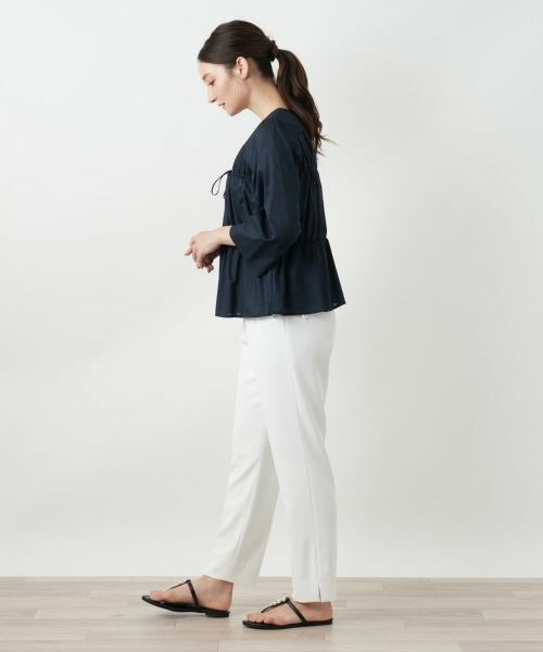 Leilian / レリアン シャツ・ブラウス | Vネックブラウス | 詳細2