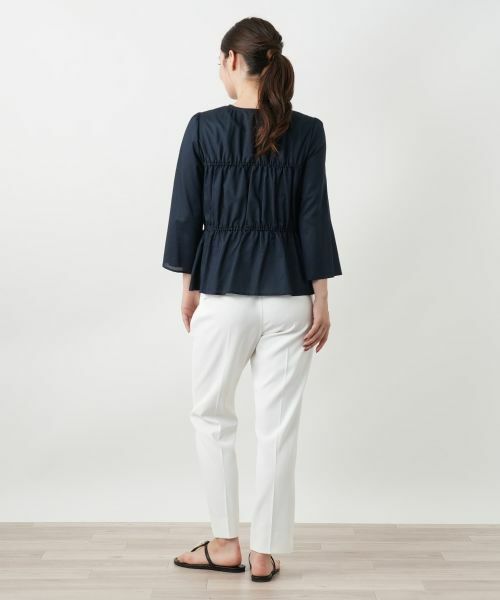 Leilian / レリアン シャツ・ブラウス | Vネックブラウス | 詳細3