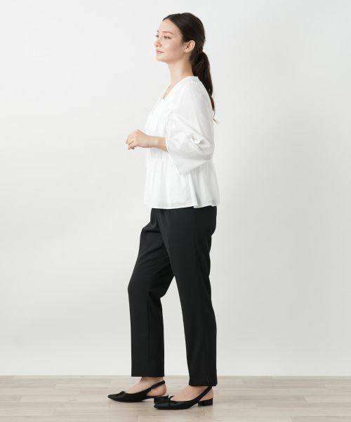 Leilian / レリアン シャツ・ブラウス | Vネックブラウス | 詳細5