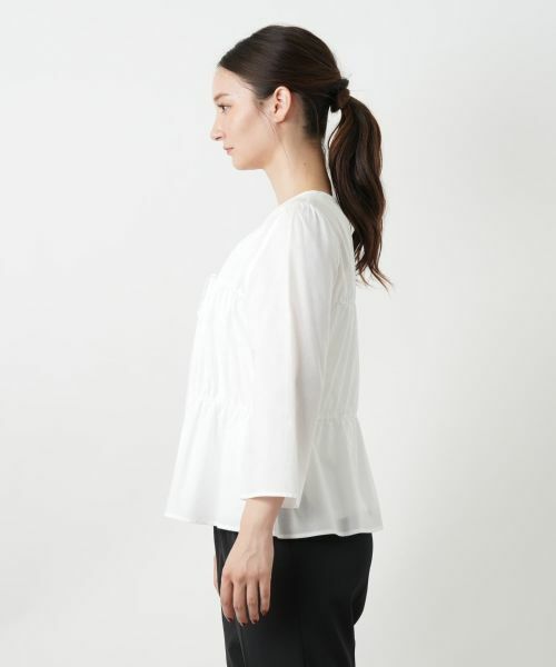 Leilian / レリアン シャツ・ブラウス | Vネックブラウス | 詳細8