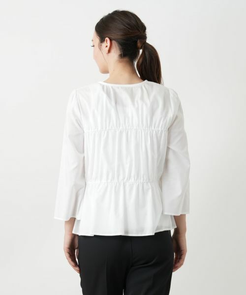 Leilian / レリアン シャツ・ブラウス | Vネックブラウス | 詳細9