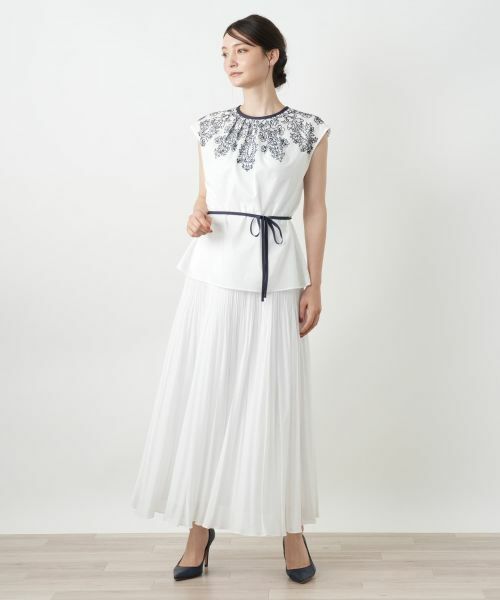 Leilian / レリアン ロング・マキシ丈スカート | ロングプリーツスカート | 詳細1