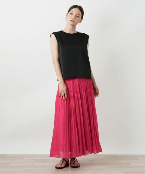 Leilian / レリアン ロング・マキシ丈スカート | ロングプリーツスカート | 詳細10