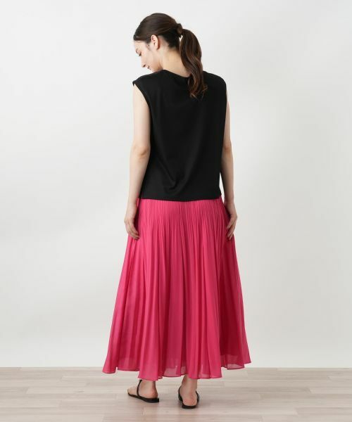 Leilian / レリアン ロング・マキシ丈スカート | ロングプリーツスカート | 詳細12