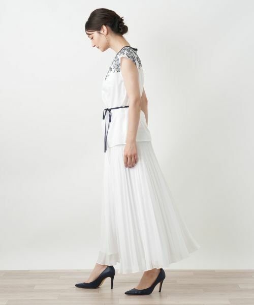 Leilian / レリアン ロング・マキシ丈スカート | ロングプリーツスカート | 詳細2