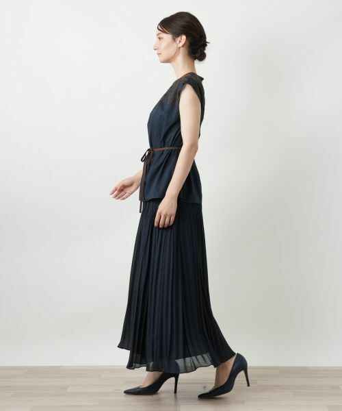 Leilian / レリアン ロング・マキシ丈スカート | ロングプリーツスカート | 詳細5