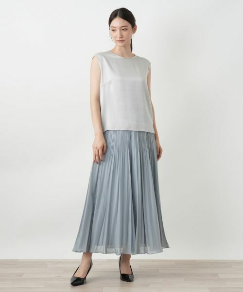 Leilian / レリアン ロング・マキシ丈スカート | ロングプリーツスカート | 詳細7