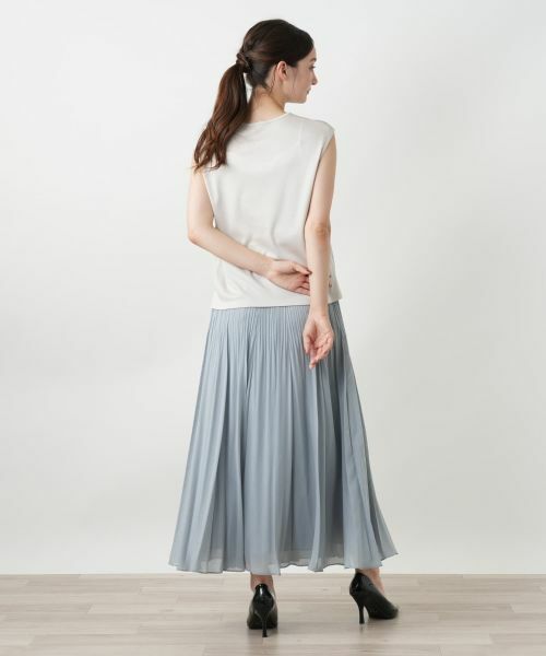 Leilian / レリアン ロング・マキシ丈スカート | ロングプリーツスカート | 詳細9