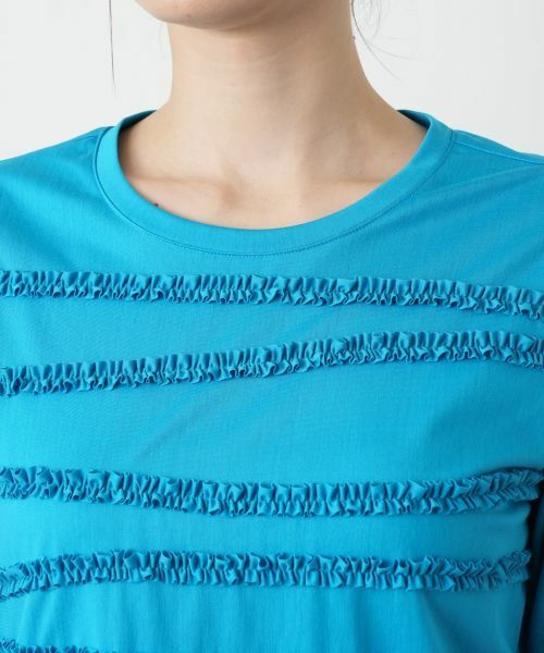 Leilian / レリアン カットソー | リボンボーダーカットソー | 詳細13