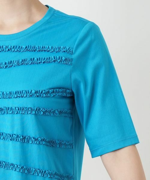 Leilian / レリアン カットソー | リボンボーダーカットソー | 詳細15