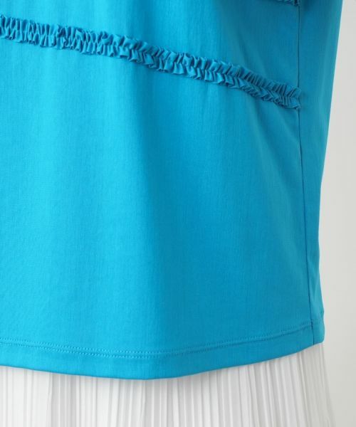 Leilian / レリアン カットソー | リボンボーダーカットソー | 詳細16