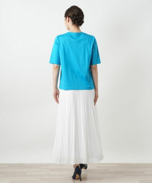 Leilian / レリアン カットソー | リボンボーダーカットソー | 詳細9