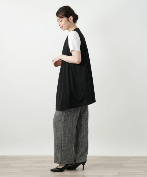 Leilian / レリアン テーラードジャケット | ロングベスト【MUSE BY ROCHAS Premiere】 | 詳細5