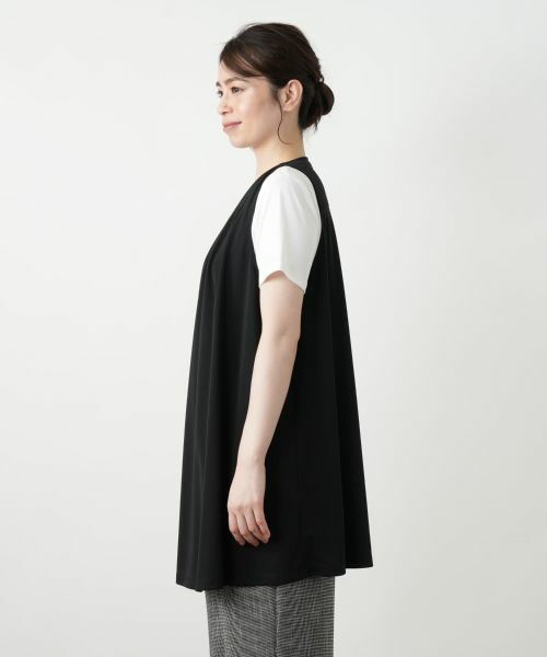 Leilian / レリアン テーラードジャケット | ロングベスト【MUSE BY ROCHAS Premiere】 | 詳細8