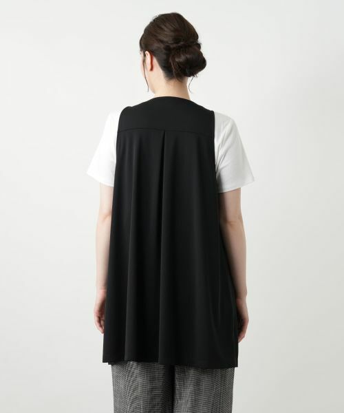 Leilian / レリアン テーラードジャケット | ロングベスト【MUSE BY ROCHAS Premiere】 | 詳細9