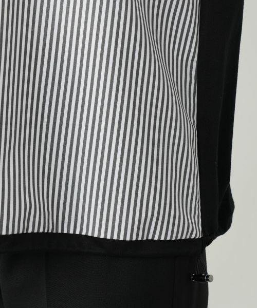 Leilian / レリアン カットソー | ストライプ切替カットソー【MUSE BY ROCHAS Premiere】 | 詳細15