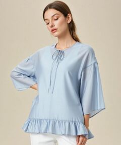 Leilian / レリアン シャツ・ブラウス | ペプラムブラウス