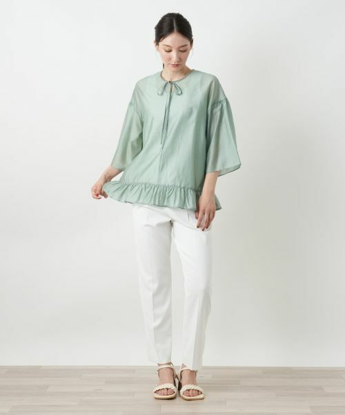 Leilian / レリアン シャツ・ブラウス | ペプラムブラウス | 詳細1