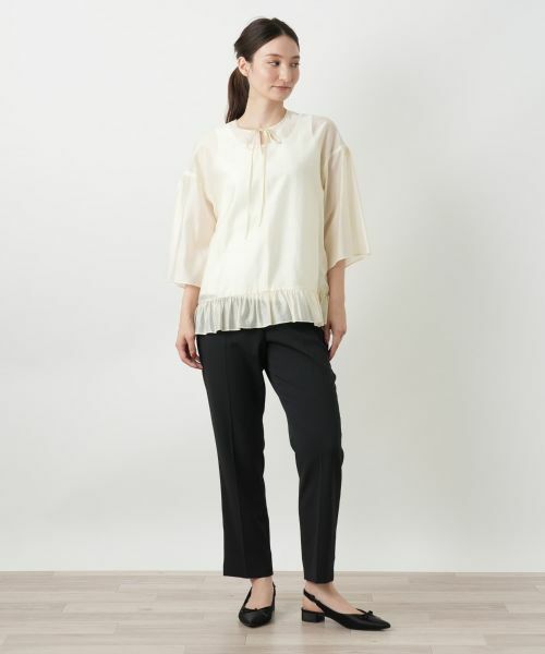 Leilian / レリアン シャツ・ブラウス | ペプラムブラウス | 詳細4