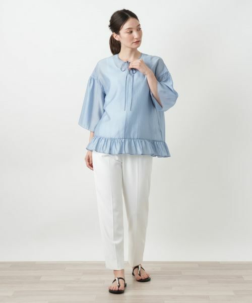 Leilian / レリアン シャツ・ブラウス | ペプラムブラウス | 詳細7