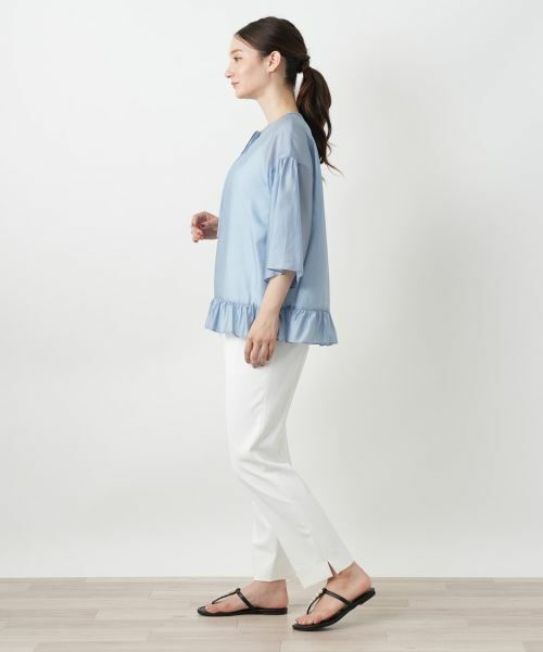Leilian / レリアン シャツ・ブラウス | ペプラムブラウス | 詳細8