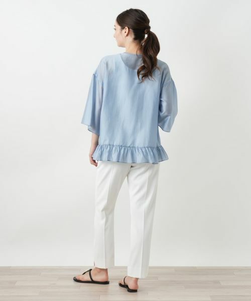 Leilian / レリアン シャツ・ブラウス | ペプラムブラウス | 詳細9