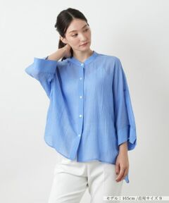 Leilian / レリアン シャツ・ブラウス | バンドカラーブラウス