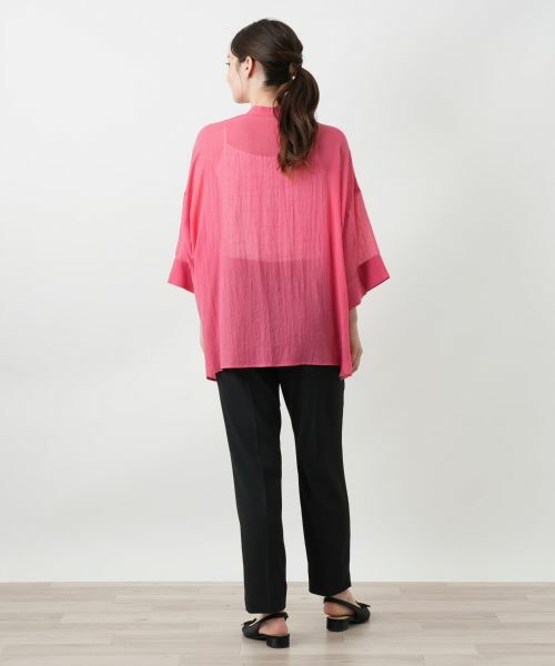 Leilian / レリアン シャツ・ブラウス | バンドカラーブラウス | 詳細12