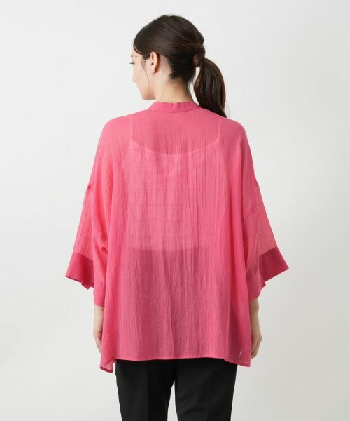 Leilian / レリアン シャツ・ブラウス | バンドカラーブラウス | 詳細15